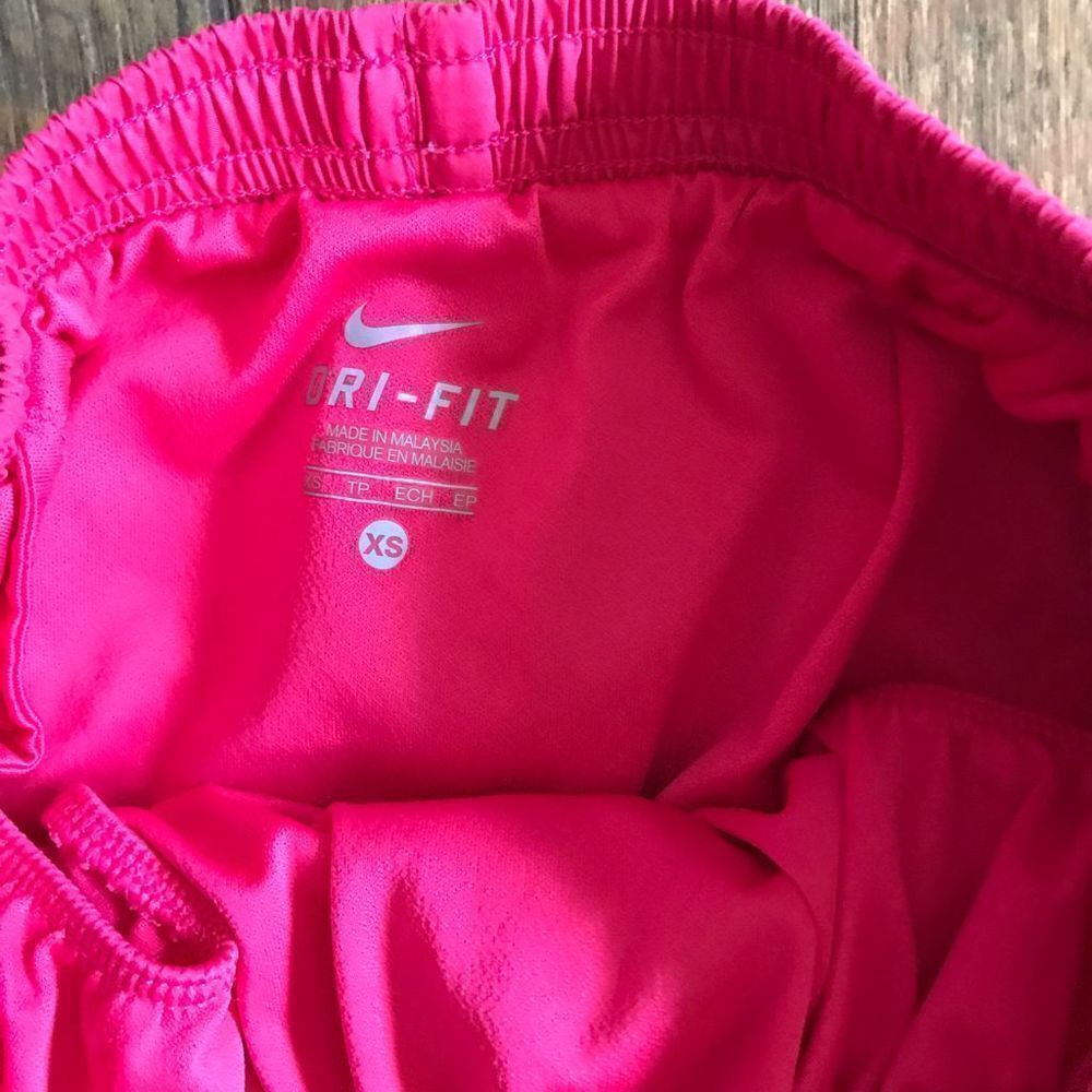 Nike shorts size XS pink purple brief dri fit - Picture 3 of 3